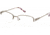 Catherine Deneuve CD0421 Progressive Prescription Eyeglasses - Shiny Light Nickeltin Frame, Shiny Light Nickeltin Lenses, 52 mm Lens Diameter CD042152010