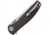 CH Knives Carbon Fiber Linerlock Folding Knife, 3.63in Satin S35Vn SS Blade, Carbon Fiber Handle, Thumb Stud, Pocket Clip, Gray Anodized Titanium Frame, CH3516-S