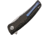 CH Knives Linerlock Folding Knife, 3.5in Satin 154Cm SS Blade, Black Titanium Handle, Pocket Clip, CH3006