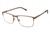 Champion Eyes 4015 Prescription Eyeglasses - Frame Brown, Size 58/18mm CU401502