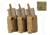 Chase Tactical Triple Kangaroo Mag Pouch, 5.56/Pistol, Multicam, One Size, NSN NONE, CT-20K5PMP3-MC