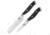 Chicago Cutlery Armitage Two Piece Set Knife, Black polymer handle, 1132357