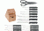 Chicago Cutlery Basics 15-Piece Knife Set C49115
