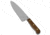 Chicago Cutlery Chicago Cutlery Chefs Knife Brown Walnut 8.00" Stonewash, Wood, Stainless Steel, adult, BHQ-41622