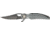 China Made Eagle Feather Linerlock Knife, Eagle head bolster, Gray Aluminum CN300232GY