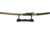 China Made Katana Carbon Steel Fixed Blade Knife, 26in, Black Cord Wrapped Handle CN92667201