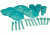 Chinook Camper Tableware Set 54353