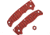 Chroma Scales AD20.5 Red Handle Scales, Textured Nylon PA12, 1005-0013-018-GA