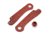 Chroma Scales Elementum Red Handle Scales, Textured Nylon PA12, 1004-0013-018-BA