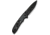 CIVIVI Hyperpulse Flipper &amp; Thumb Stud &amp; Button Lock Knife Black Aluminum Handle 3.5inch Black Stonewashed 14c28n Blade C23087a-1