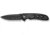 CIVIVI Hyperpulse Flipper &amp; Thumb Stud &amp; Button Lock Knife Black Aluminum Handle 3.5inch Black Stonewashed 14c28n Blade C23087a-1