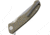 CIVIVI Courser Linerlock Folding Knife, 3.5in Satin Vg-10 SS Blade, Tan G10, C804B