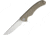 CIVIVI Courser Linerlock Folding Knife, 3.5in Satin Vg-10 SS Blade, Tan G10, C804B