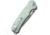 CIVIVI Button Lock Brazen Folding Knife, 3.4 in Blade, Carbon Steel, Green, C19059C3