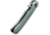 CIVIVI Button Lock Brazen Folding Knife, 3.4 in Blade, Carbon Steel, Green, C19059C3