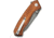CIVIVI Placoid Flipper &amp; Thumb Stud Knife Guibourtia Wood Handle 3.67inch Damascus Blade C23079-ds1