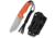 CIVIVI Timberbark Fixed Orange G10 Handle 3.2inch Satin Finished 14c28n Blade C23094-2, With 1pc Black Lanyard, Black Kydex Sheath &amp; T-clip - C23094-2