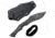 CIVIVI Vaquita II Black Micarta Neck Knife, 6.25in Overall, 3.25in Damascus Steel Blade, Black Canvas Micarta Handle, Black Kydex Neck Sheath, C047C-DS1