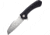 CJRB Barranca Linerlock Black Folding Knife, 3.75 stonewash finish D2 tool steel Wharncliffe b, Black G10 handle, J1909-BKF