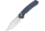 CJRB Pyrite Button Lock Blue G10