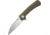 CJRB Talla Linerlock Green Folding Knife, 3.5 stonewash finish D2 tool steel blade, Green textured G10 handle, J1901-GNC