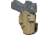 Alien Gear Holsters Rapid Force Locking Belt Slide Slim Holster, Glock 19/45 Gen 1-5/19X/19 MOS/23 Gen 1-4/44/45 MOS, Lone Wolf LTD19, Palmetto States Armory Dagger, Right Hand, Without Light-Bearing, Clamshell Packaging, Matte Tan, RS-B-0057-TN-RH-L0-C