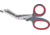 Clauss Professional Snips,Serrated, Gray/Red Nylon Handle CL18053