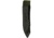 CMB Made Knives Kisame Fixed Blade Knife, 7.5in Overall, 3.5in Stonewash 14C28N Sandvik Blade, Black G10 Handle, Leather Sheath, CMB-FB01D