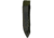 CMB Made Knives Kisame Fixed Blade Knife, 7.5in Overall, 3.5in Stonewash 14C28N Sandvik Blade, White G10 Handle, Leather Sheath, CMB-FB01B