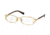 Coach HC5073 Progressive Prescription Eyeglasses 9238-52 - Gold/Dark Tortoise Frame