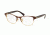 Coach HC5074 Single Vision Prescription Eyeglasses 9240-52 - Satin Brown Gold/Dark Tort Frame