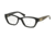 Coach HC6070F Single Vision Prescription Eyeglasses 5342-53 - Black/Wild Beast Frame