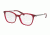 Coach HC6113F Single Vision Prescription Eyeglasses 5503-53 - Aubergine Frame, Demo Lenses