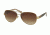 Coach L103 CHRISTINA HC7047 Single Vision Prescription Sunglasses HC7047-920213-59 - Lens Diameter 59 mm, Frame Color Gold/Dark Tortoise Sand Sig C