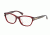 Coach LAKOTA F HC6050F Single Vision Prescription Eyeglasses 5236-53 - Burgundy/Beige Frame