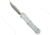 Cobra Tec Knives MKSILMDNS Mini Mamba Knurled D2 2.25 D2 Steel Drop Point Alumi
