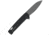CobraTec Knives Gator Assisted Opening Folding Knife, 3.37 in, D2 Steel, Drop Point, G-10, Black Handle, CTBLKGATOR, 1410115