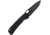 CobraTec Knives Raven Folding Knife, 3.25 in Blade, D2, Black, CTRVN