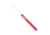 CobraTec Knives Large Enforcer OTF Automatic Folding Knife, 3.25in, M390 Steel, Drop Non-Serrated, Red Handle, CTERDM390DNS