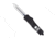 CobraTec Knives FS-3 Large OTF Automatic Folding Knife, 3.5in, D2 Steel, Dagger Non-Serrated Blade, Cerakote/Jolly Roger Handle, LJRFS-3DAGNS