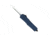 CobraTec Knives FS-3 Large OTF Automatic Folding Knife, 3.5in, D2 Steel, Dagger Non-Serrated Blade, Nypd Blue Handle, LNYFS-3DAGNS