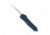 CobraTec Knives FS-3 Large OTF Automatic Folding Knife, 3.5in, D2 Steel, Tanto Non-Serrated Blade, Nypd Blue Handle, LNYFS-3TNS