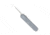 CobraTec Knives Large Warrior OTF Knife, 3.25in, M390 Drop Non-Serrated Blade, Grey, CTWGRYM390DNS