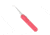 CobraTec Knives Large Warrior OTF Knife, 3.25in, M390 Drop Non-Serrated Blade, Red, CTWRDM390DNS