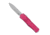 CobraTec Knives FS-X Medium Gen II OTF Automatic Folding Knife, 3in, Stonewashed D2 Steel Blade, Dagger Non-Serrated Blade, Red Handle, MREDFS-XGEN2DAGNS