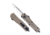 CobraTec Knives FS-3 Medium OTF Automatic Folding Knives, 3in, D2 Steel Blade, Drop Point Plain Blade, Tan Cerakoted Aluminum Handle, MWTPFS-3DNS
