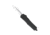 CobraTec Knives FS-3 Small OTF Automatic Folding Knife, 2.75in, D2 Steel, Tanto Non-Serrated Blade, Black Handle, SBFS-3TNS