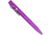 CobraTec Knives CNC Gen II OTF Pen Knife, 1.75in, D2 Stonewash Blade, Purple Handle, CNCOTFPPURGEN2