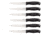 Cold Steel 10 inSteak Knife Set, Black/Silver, 10in, CS-59KSS6Z