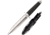 Cold Steel 3V Tai Pan Fixed Blade Knife, 7.5in, CPM 3-V High Carbon, Spear Point Blade, Black, Kray-Ex Handle, CS-13P